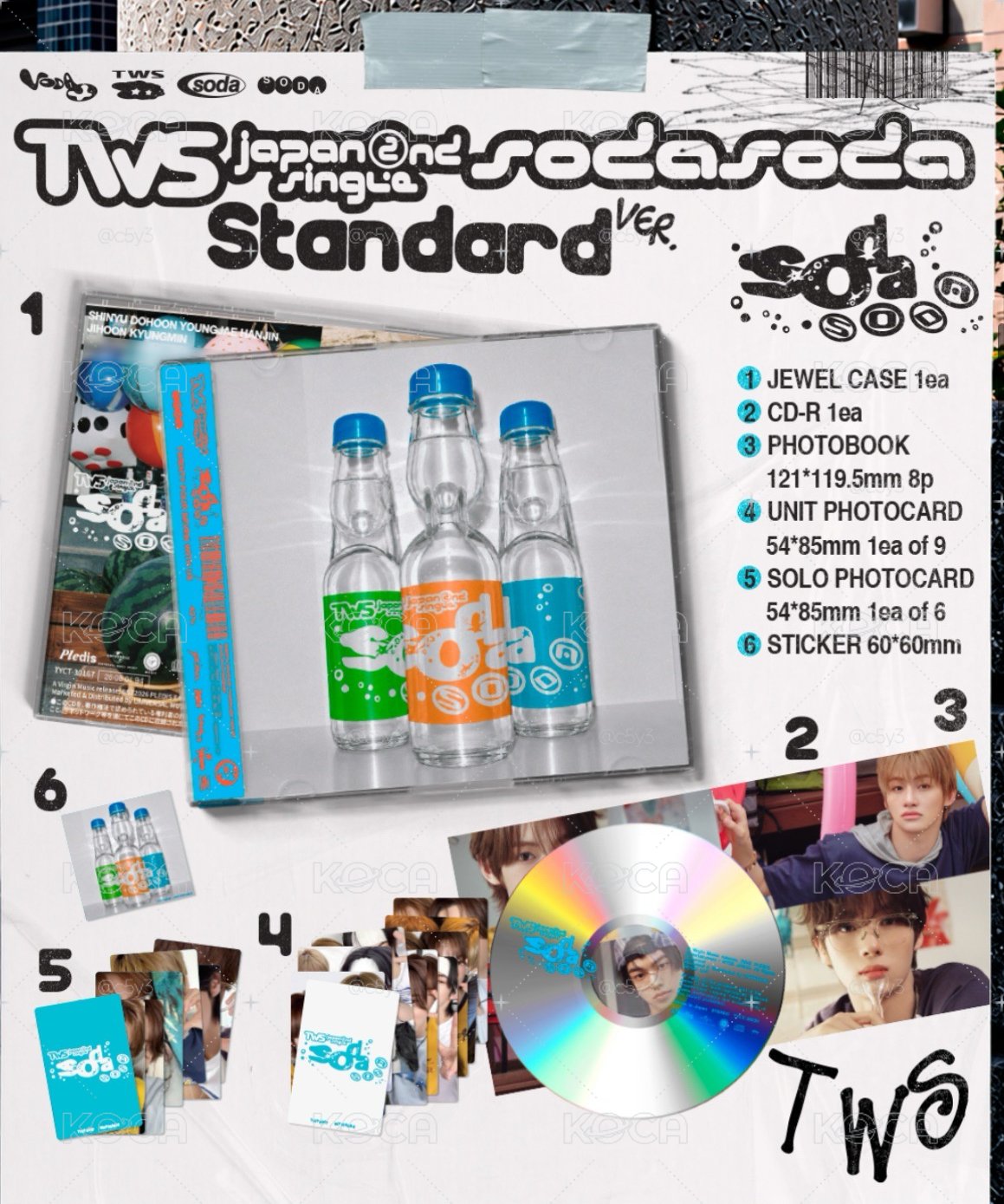 TWS日專 SODA SODA 通常盤/初回限定盤
