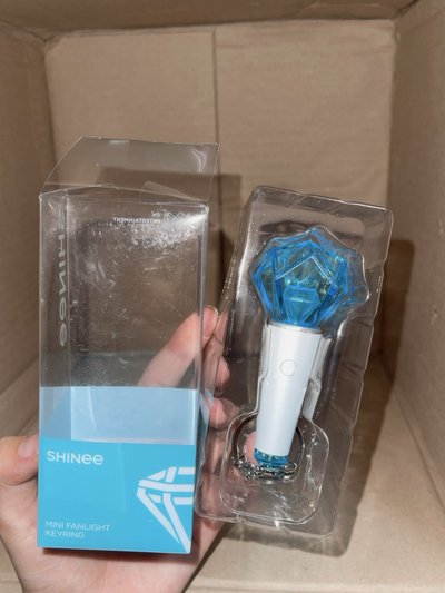 SHINee 官方迷你手燈 MINI FANLIGHT KEYRING