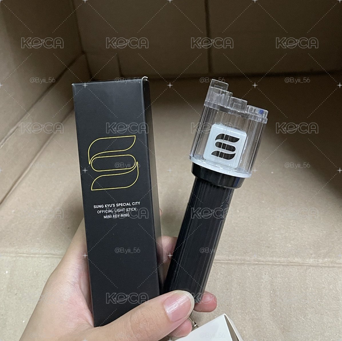 金聖圭官方迷你手燈鑰匙圈 KIM SUNG KYU OFFICIAL MINI LIGHT STICK KEYRING