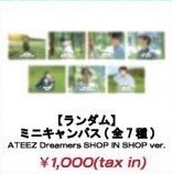 Dreamers SHOP IN SHOP 迷你畫布