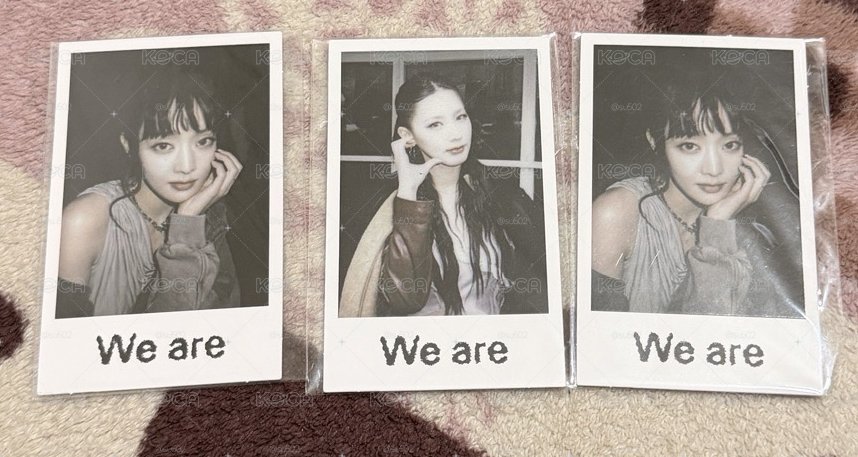 i-dle we are迷八早鳥拍立得