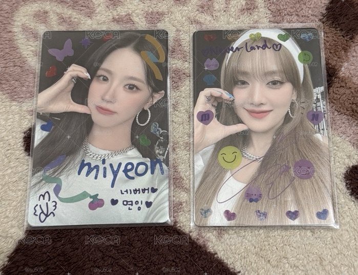 i-dle dvd小卡