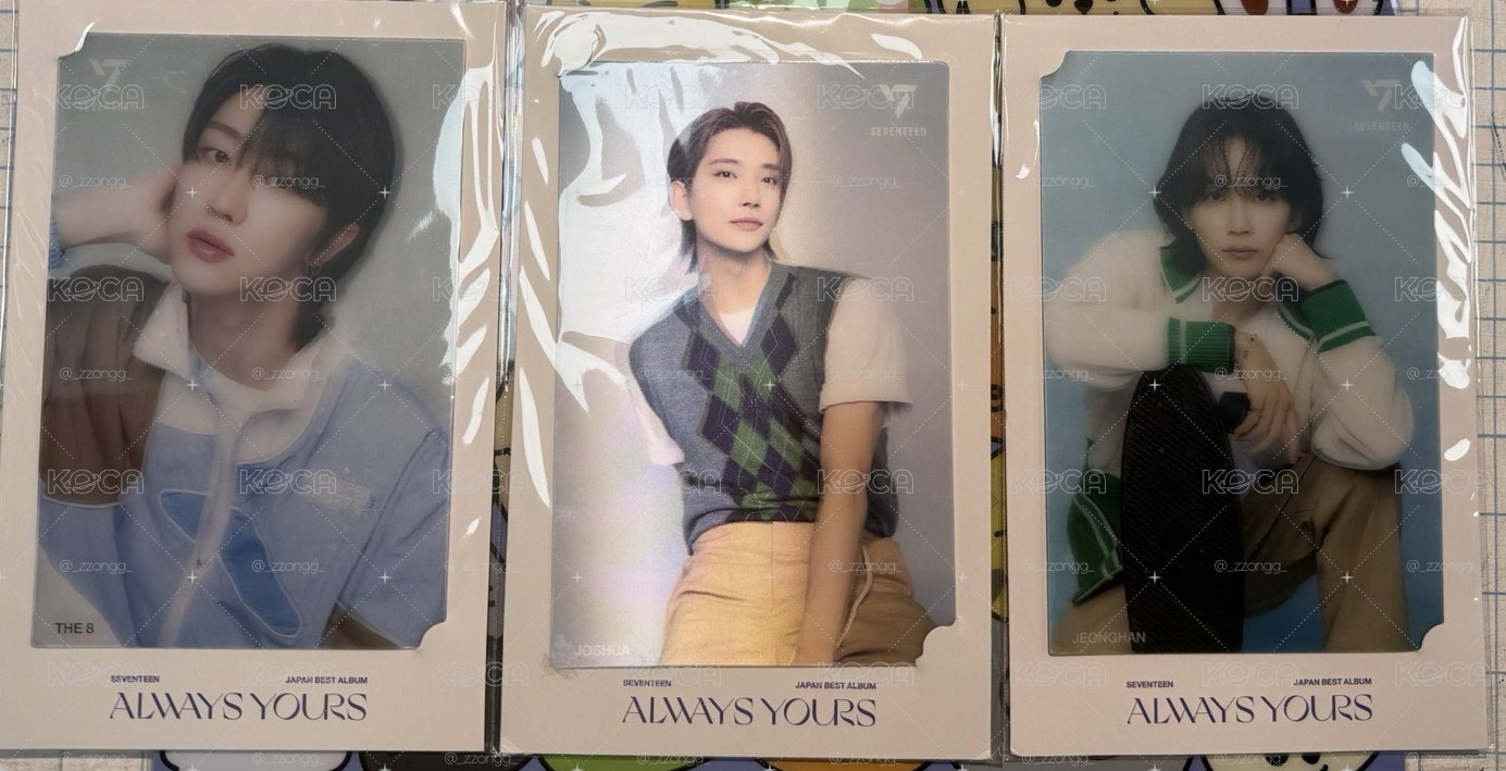 💎ALWAYS YOURS 變化卡明信片組 漢秀八