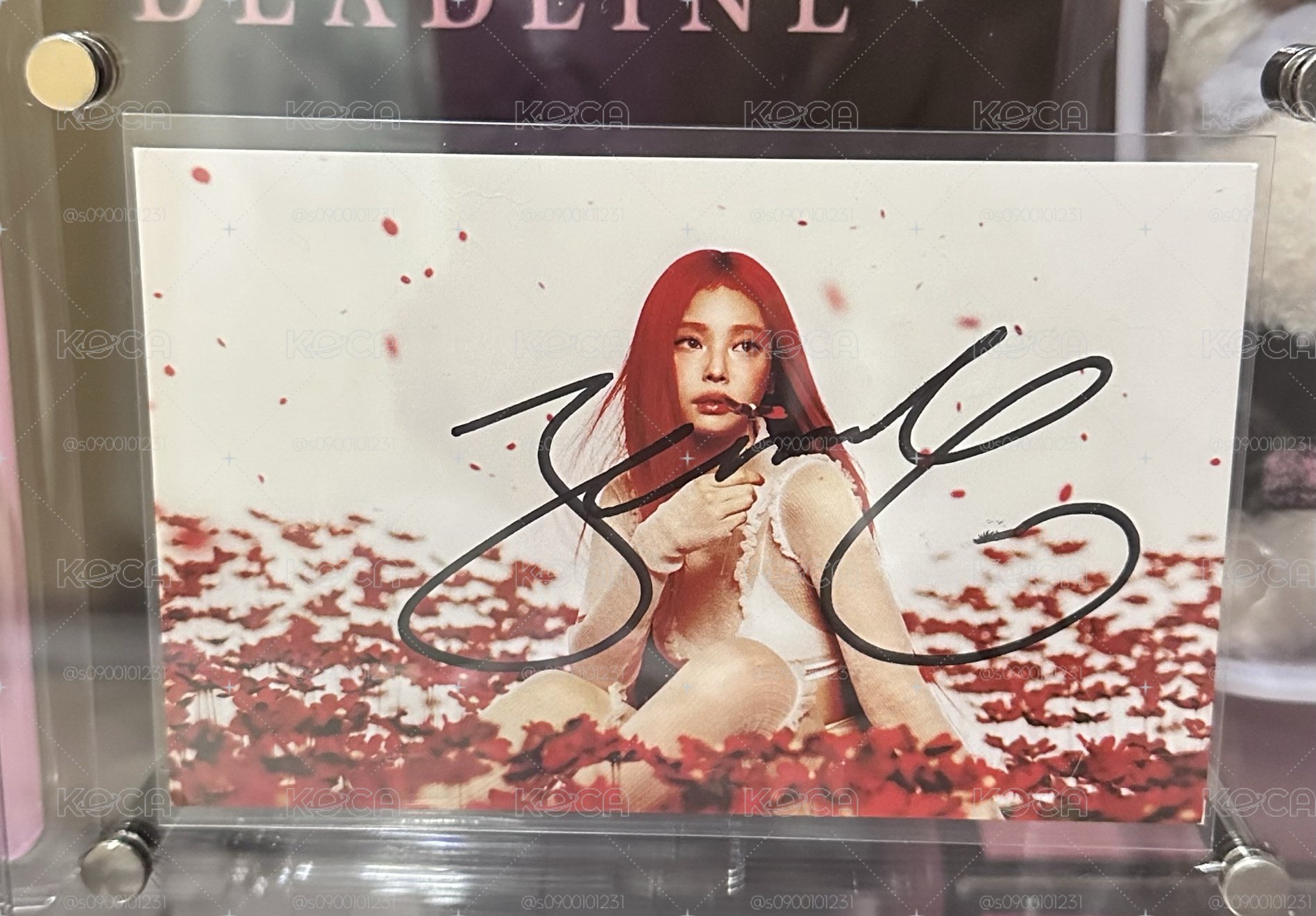 Ruby美版親簽