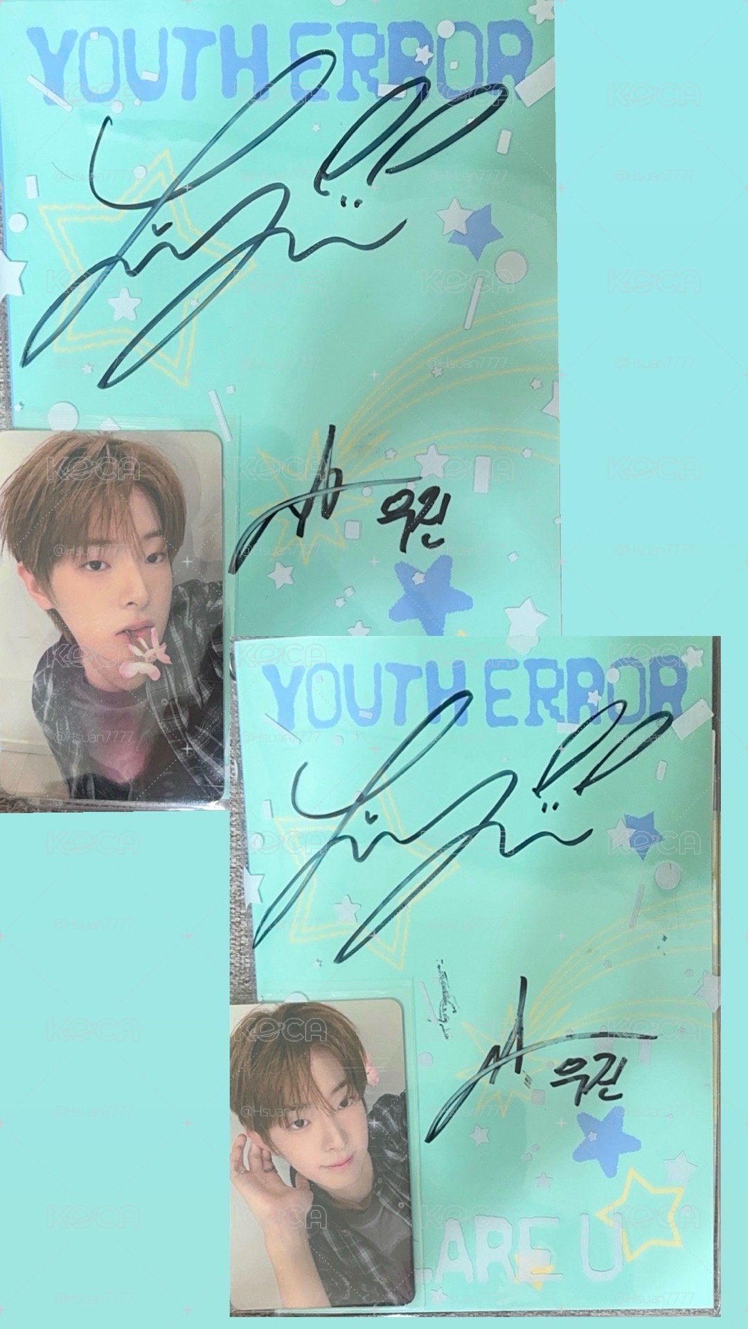 YOUTH ERROR hello82 Diary ver. 親簽 專輯 
