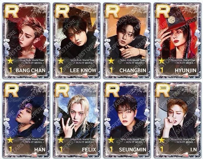 SSJYP RUN IT SEOUL 音遊卡