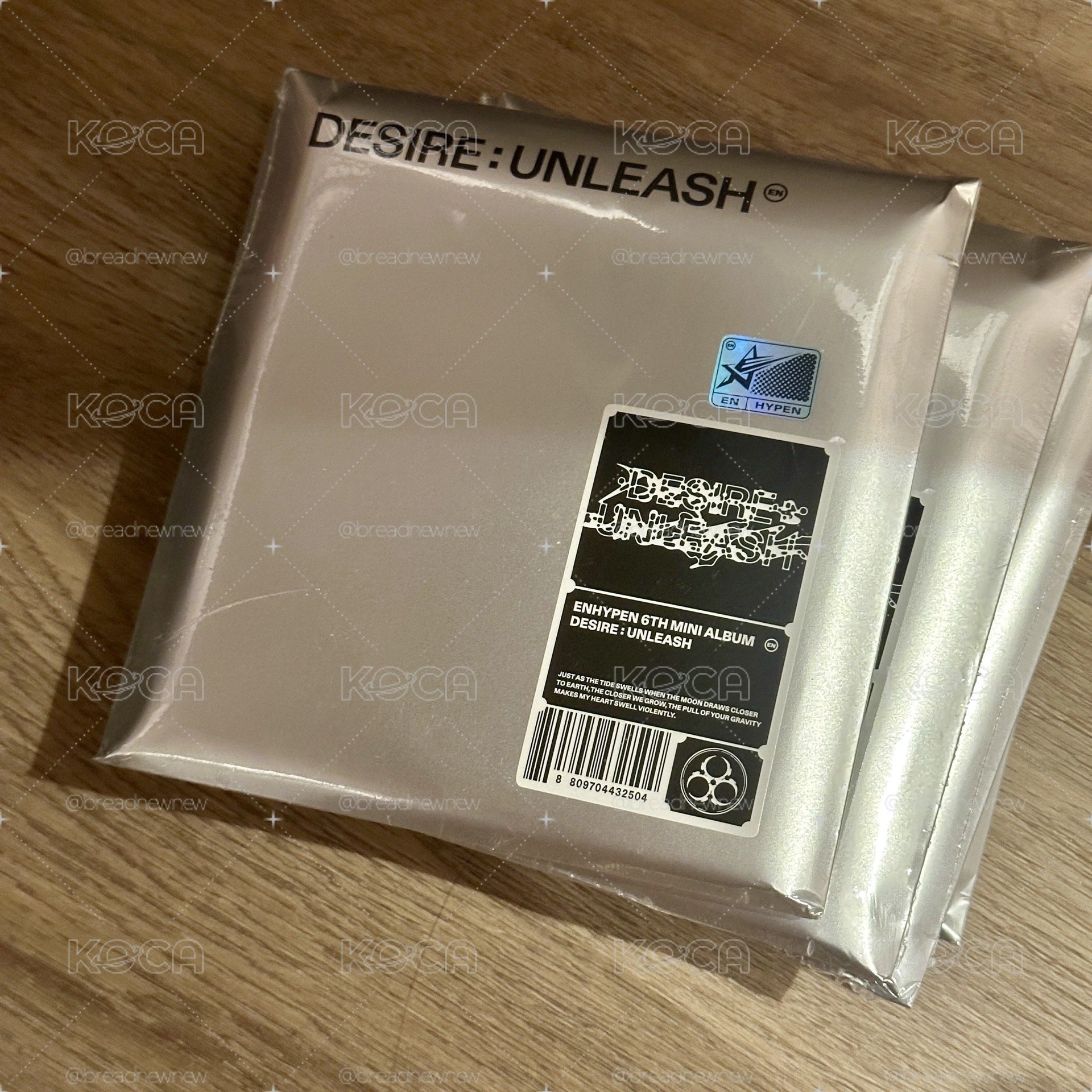 【未拆專】迷六 恩靜盤 Ni-ki 隨機DESIRE : UNLEASH ENGENE ver. ENHYPEN