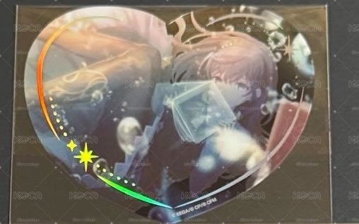 H/Art collection 朝比奈真冬 透明卡