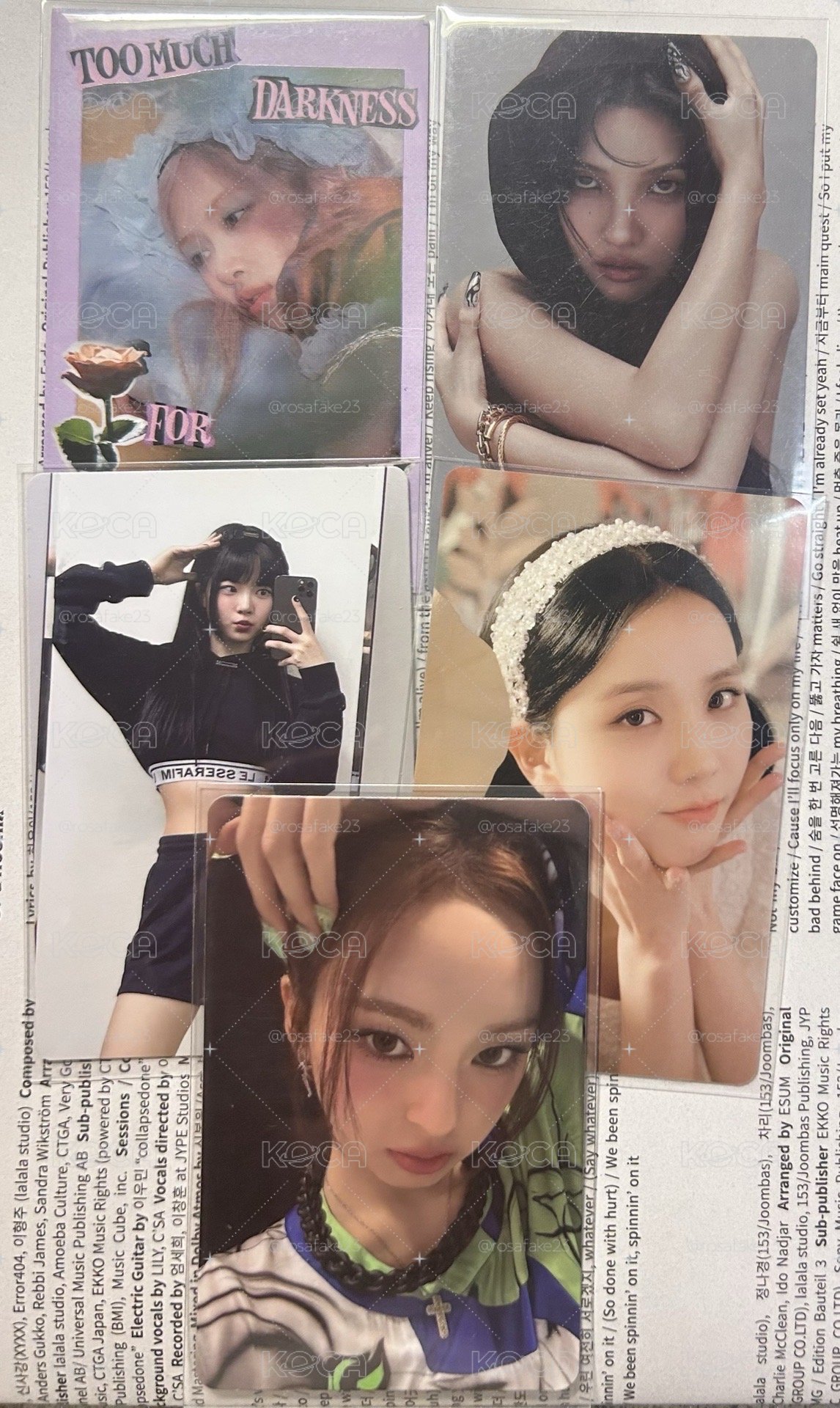 女團綜合小卡