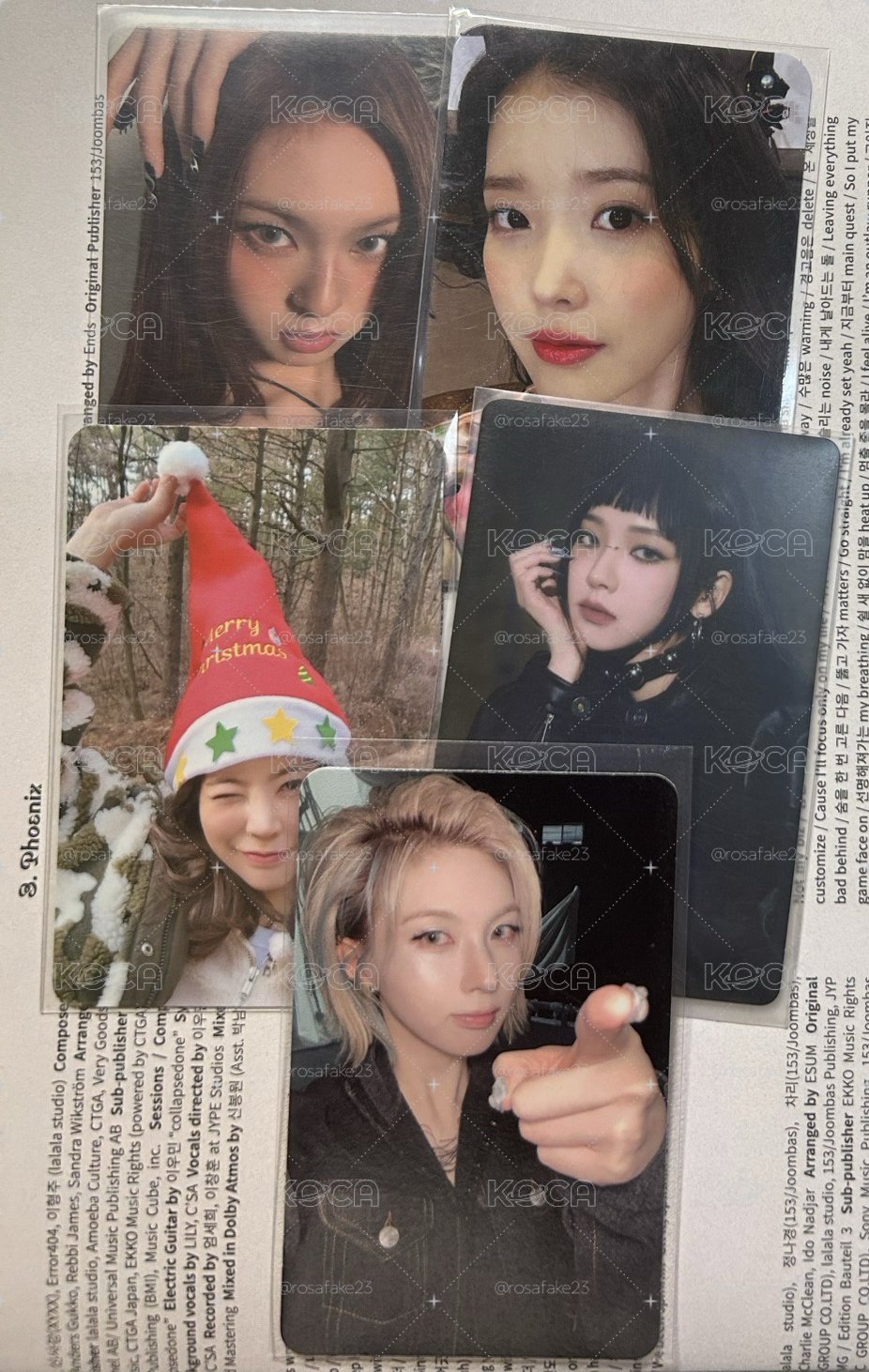 女團綜合小卡