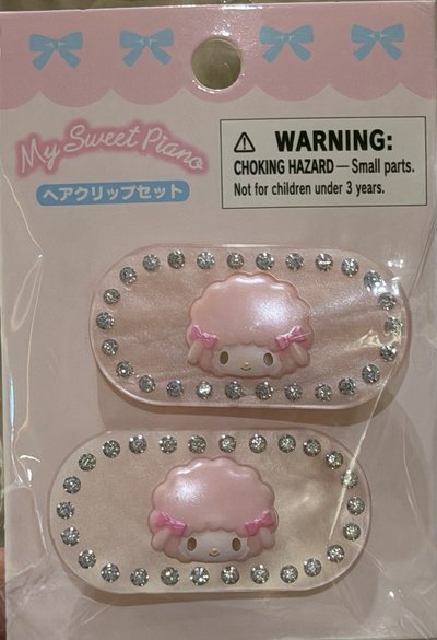 小羊髮夾