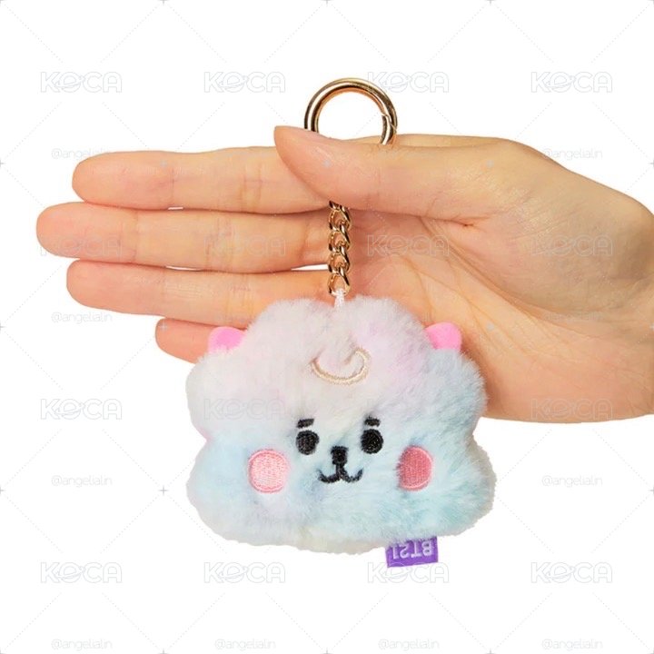 【BT21】絨毛吊飾（Baby Rainbow系列）彩虹RJ