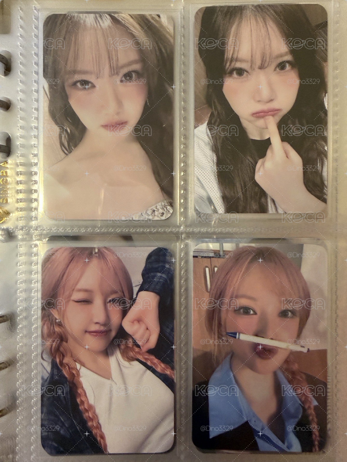 Gfriend Yerin 入場卡&卡包卡