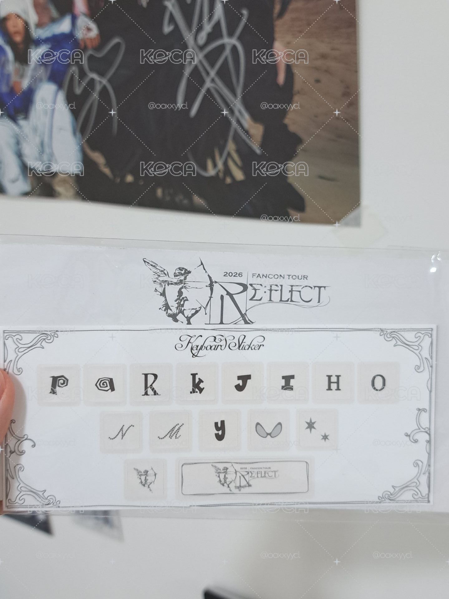 2026 FANCON el 手幅卡+鍵盤貼紙