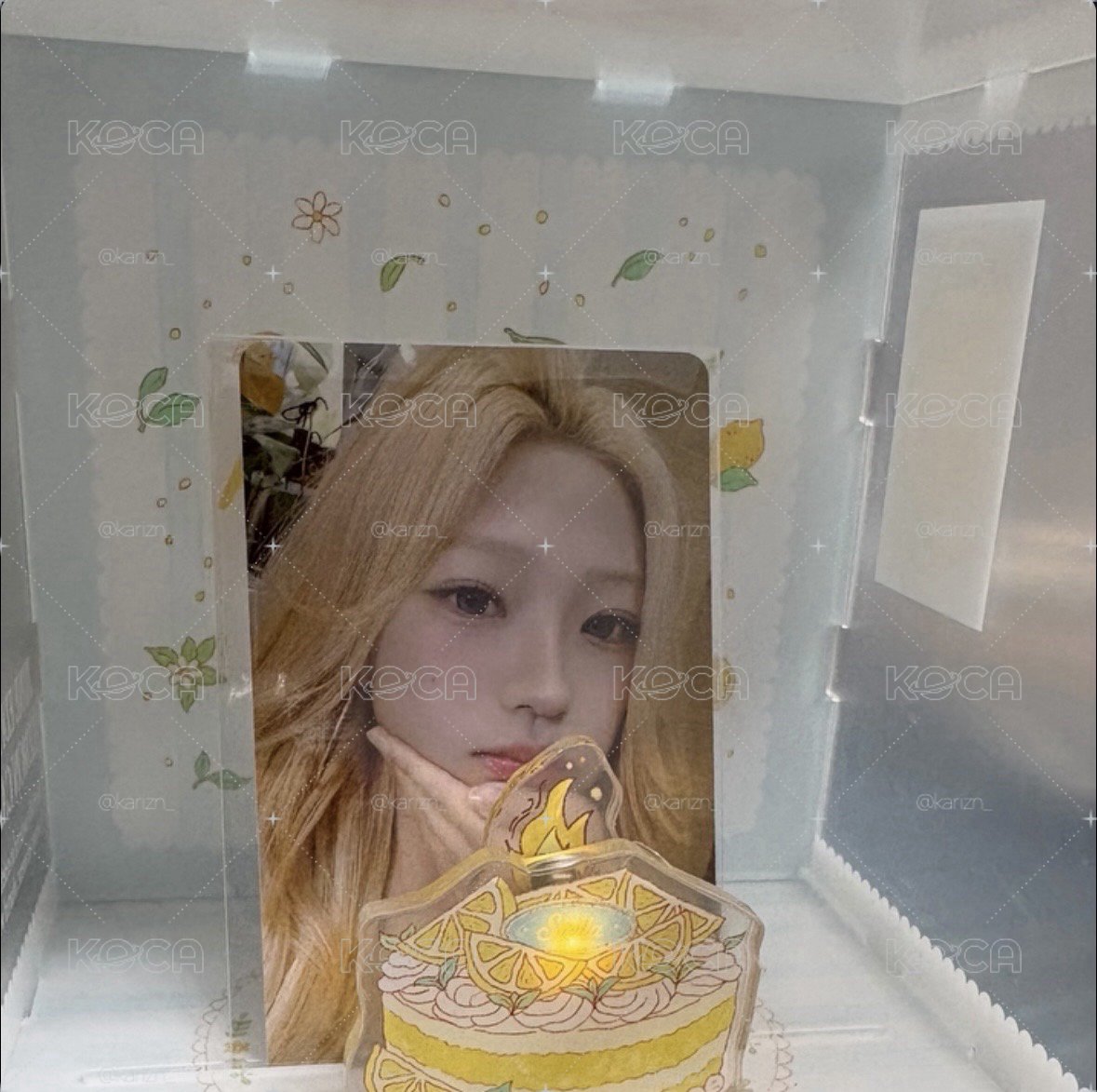絢 生日立牌組未拆