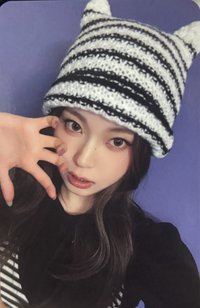 正規一 ms 線下 24.0 簽售卡 貓貓針織帽
