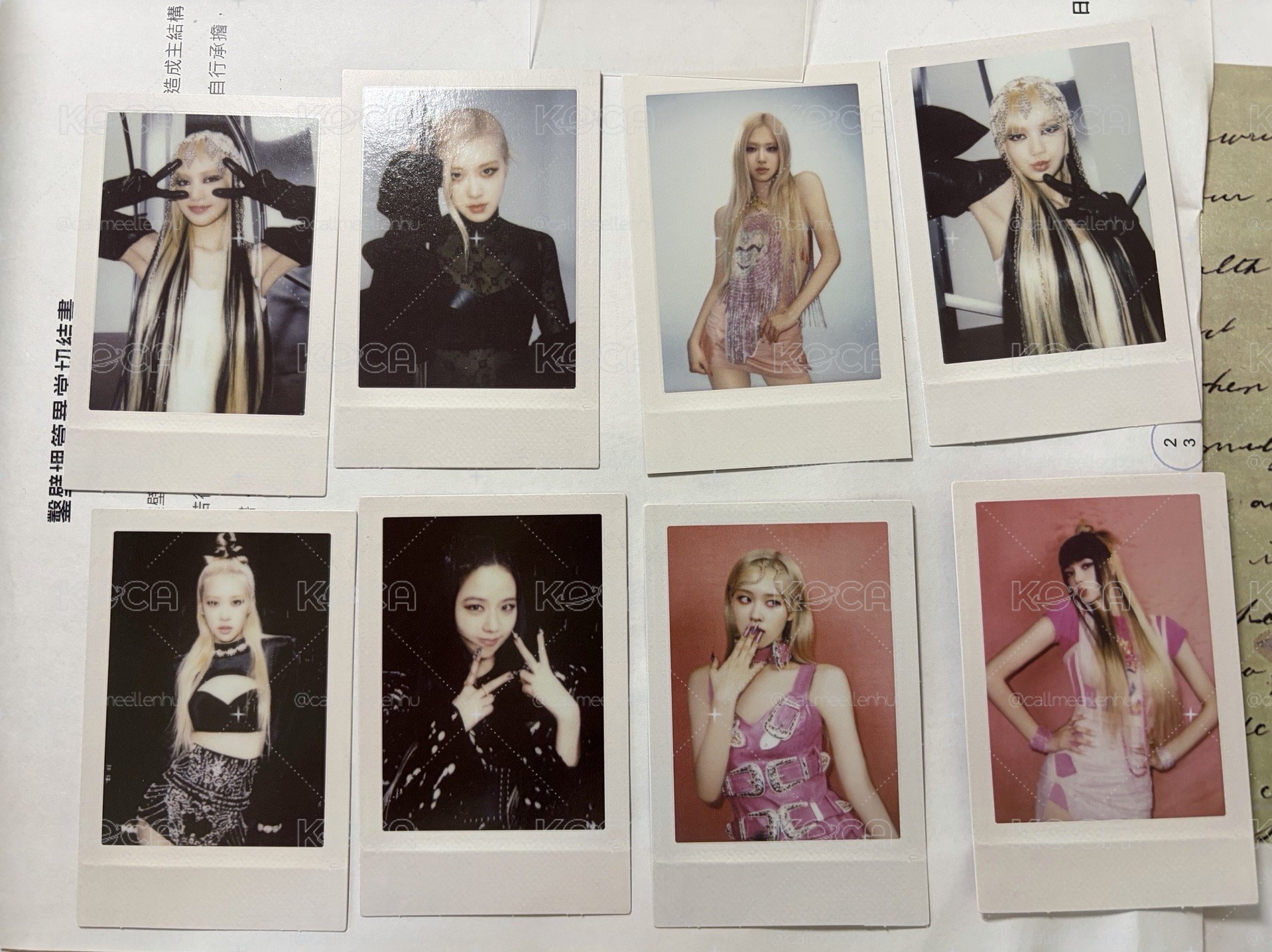 Born pink專輯卡