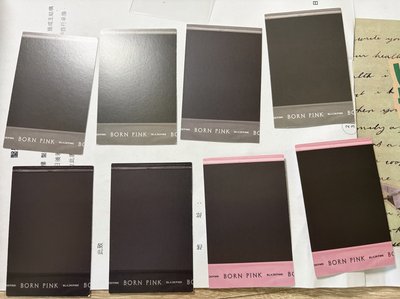 Born pink專輯卡