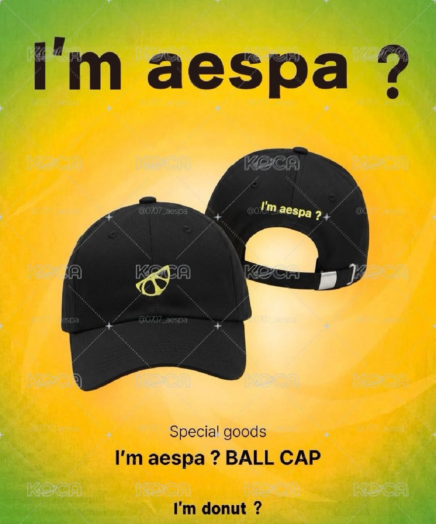 aespa 甜甜圈 帽子