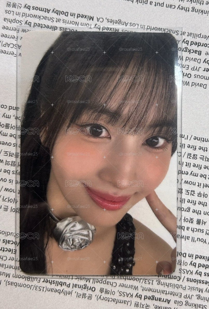 TWICE 戳臉桃 桃不過摸摸的手掌心