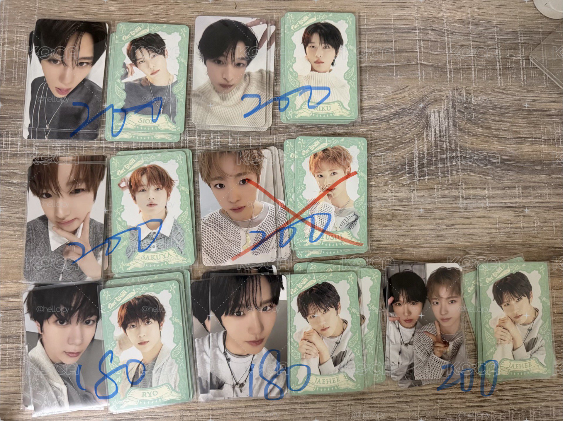 nct wish 一巡隨機卡