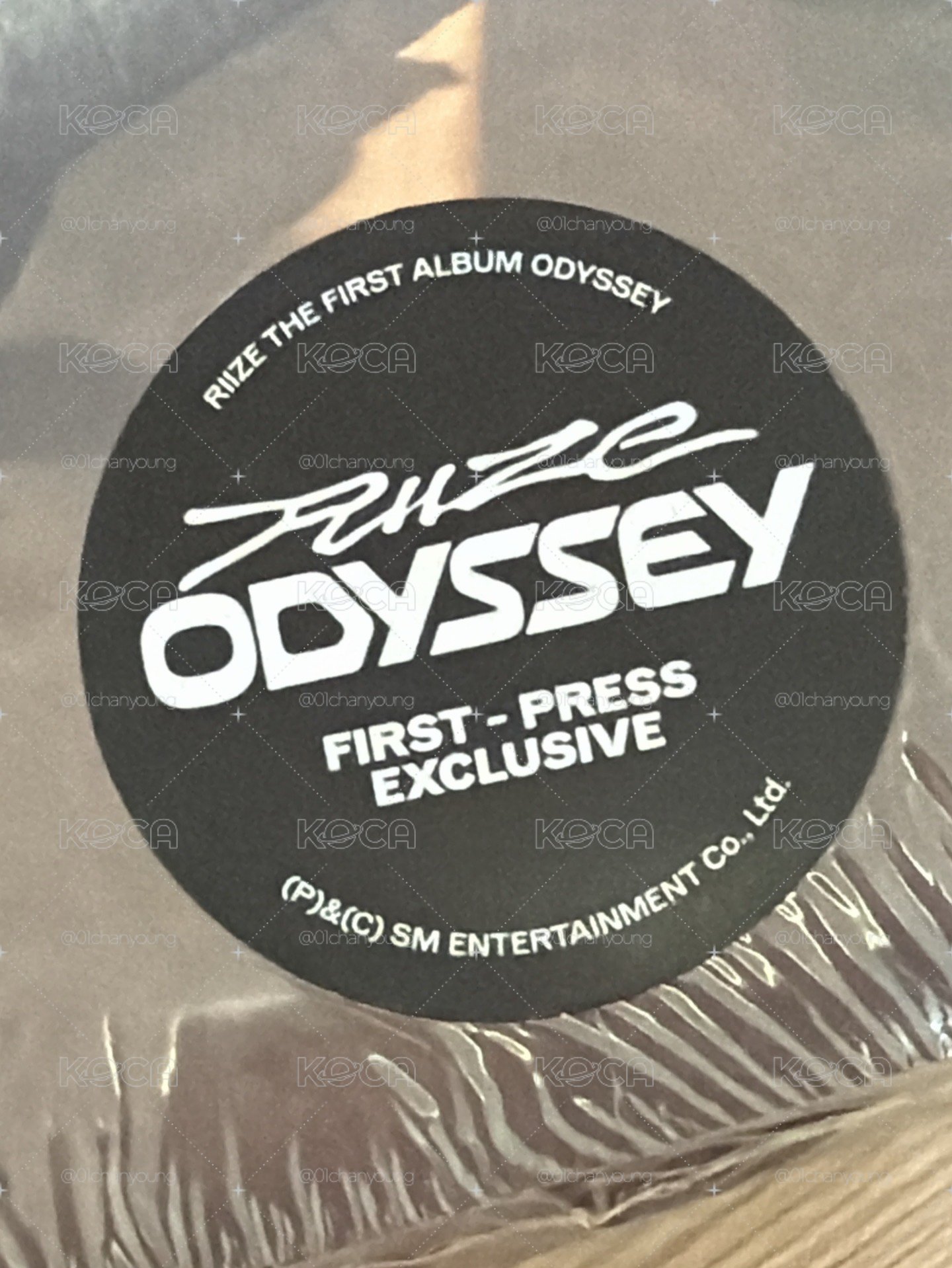 RIIZE 第一張正規專輯 ODYSSEY 未拆專 PACKAGE版本 UNIVERSE黑版