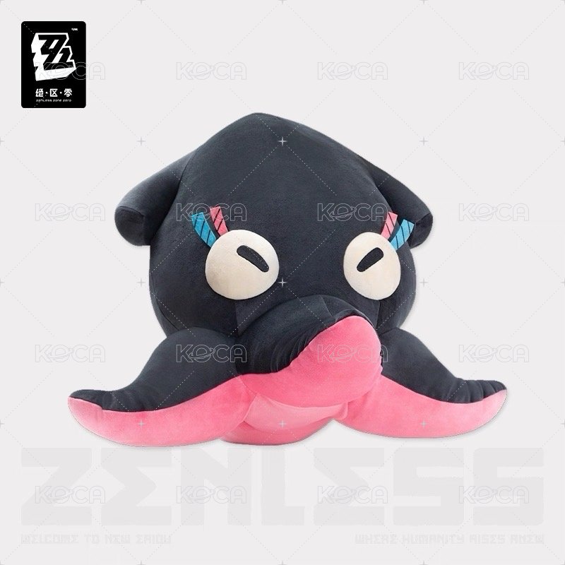 章魚毛絨抱枕
