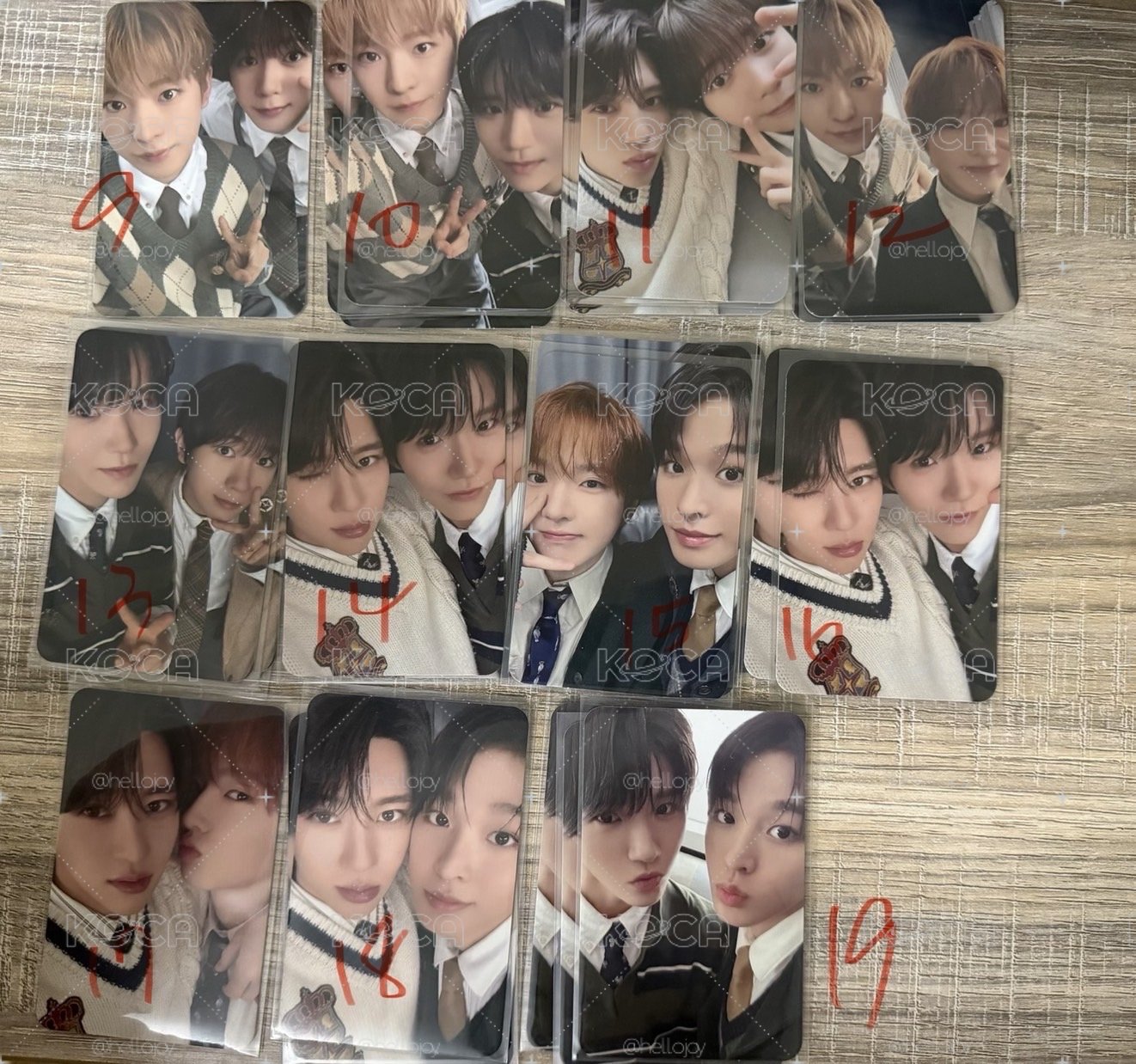 nct wish 雙人卡
