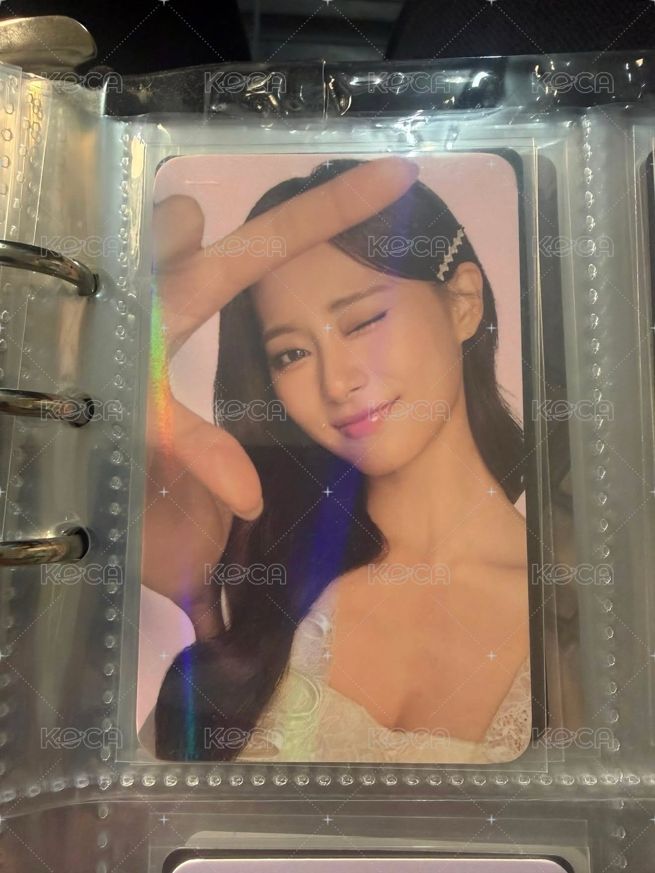 子瑜代言小卡