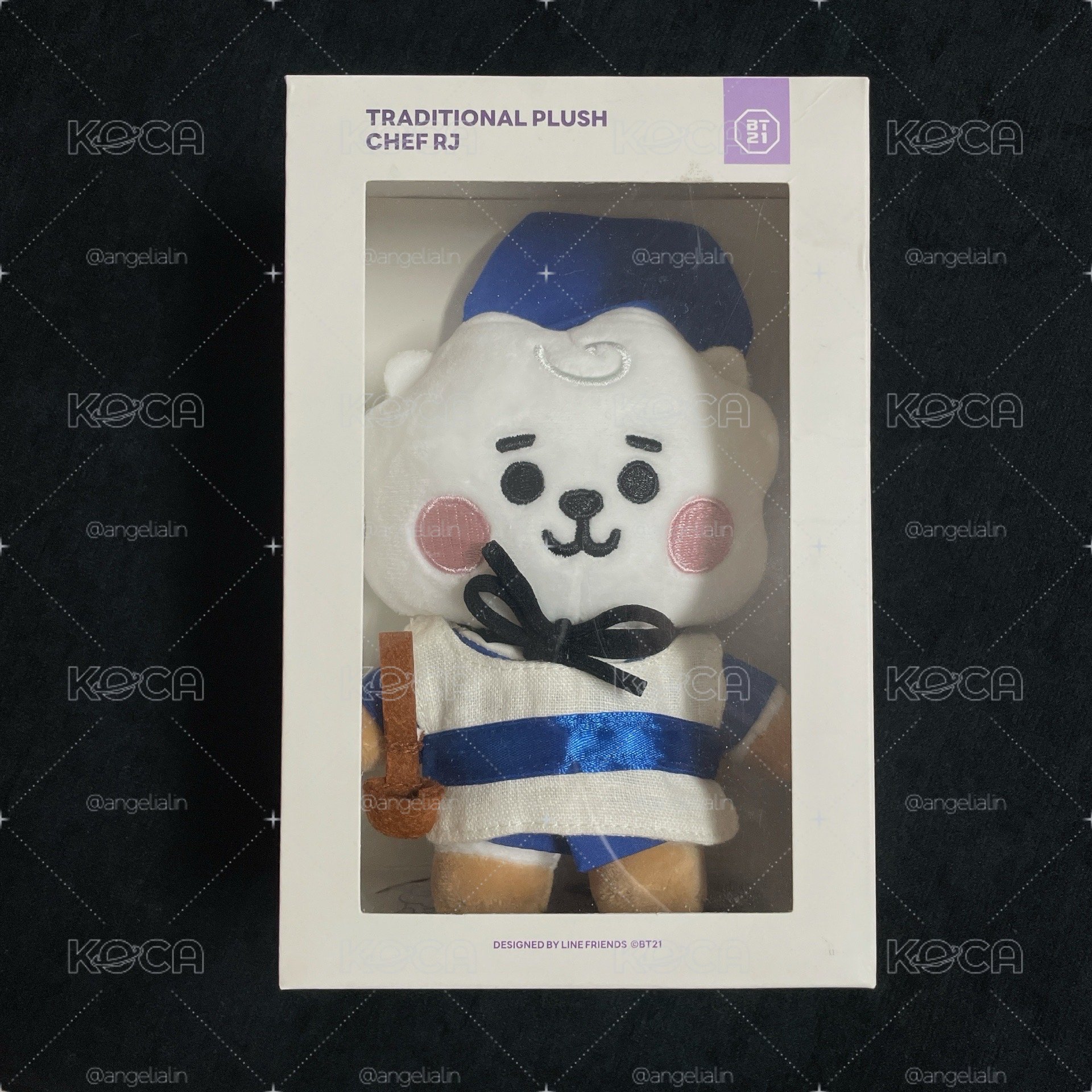 【BT21】絨毛玩偶（Baby K-Edition系列）RJ 韓服廚師