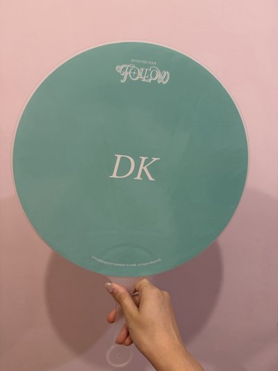 碩珉follow 巡演扇子