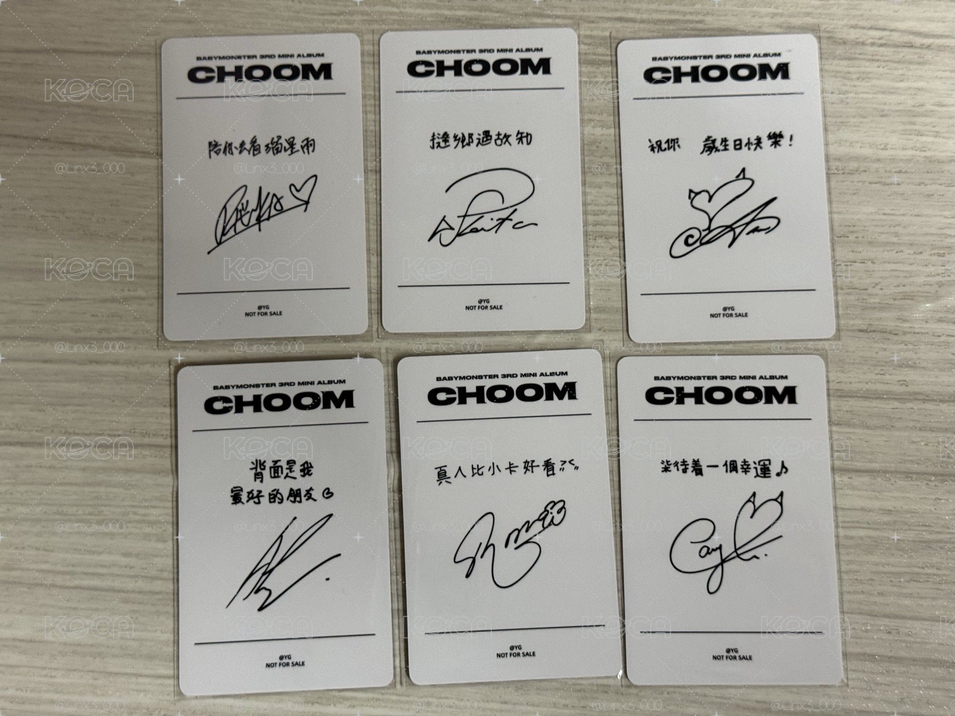 ✨現貨 台北CHOOM滿額 繁體中背一套