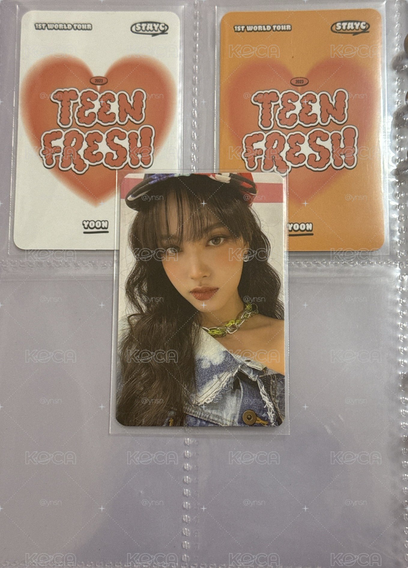 ASAP 專輯小卡 Yoon