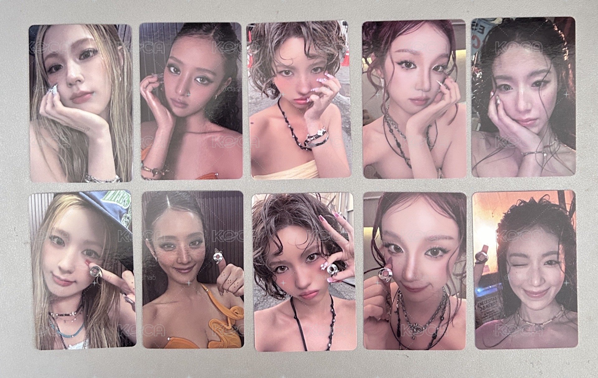 idle快閃小卡組 薇娟米妮小娟雨琦舒華