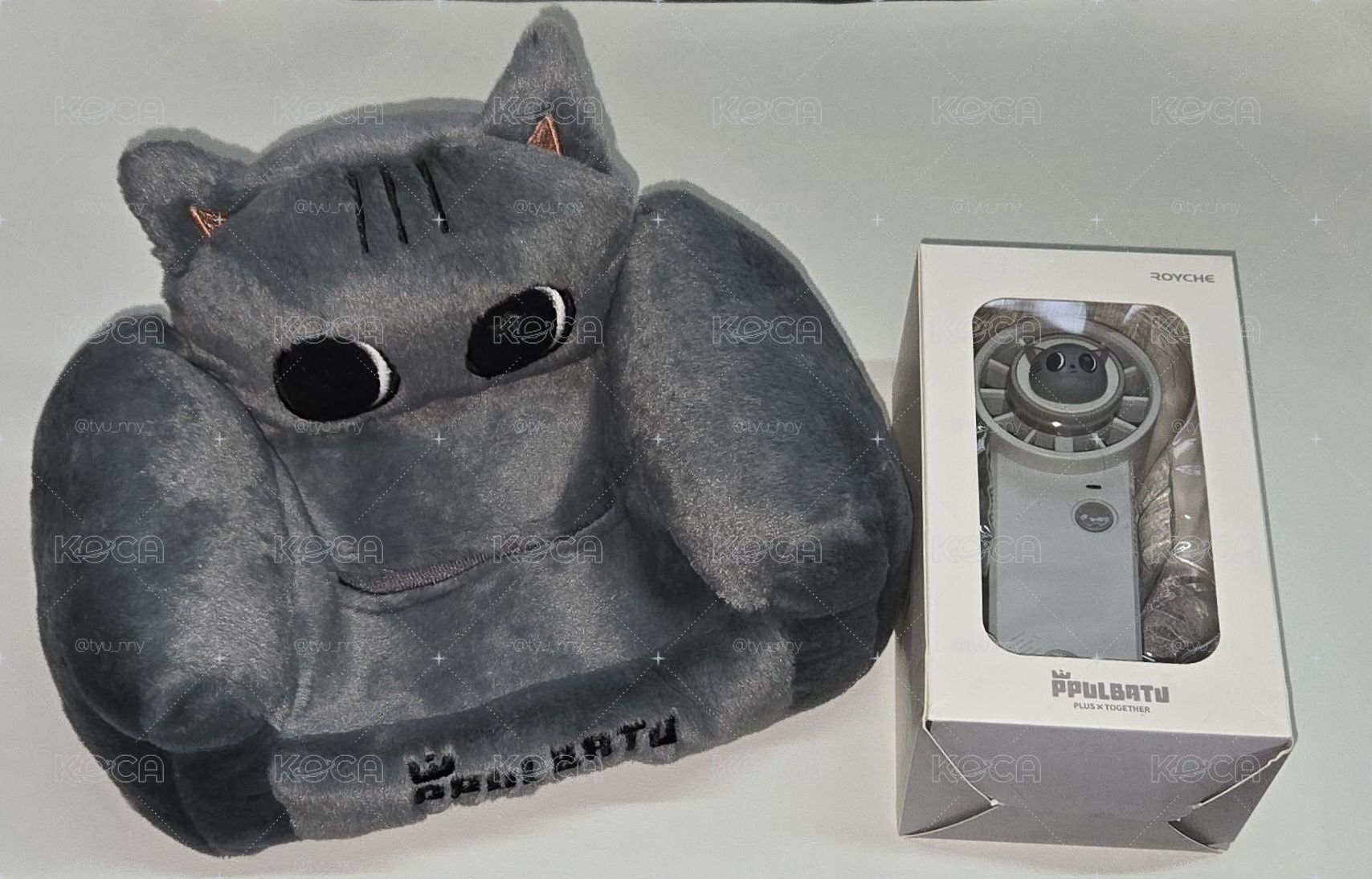 松喵紙巾盒 風扇
