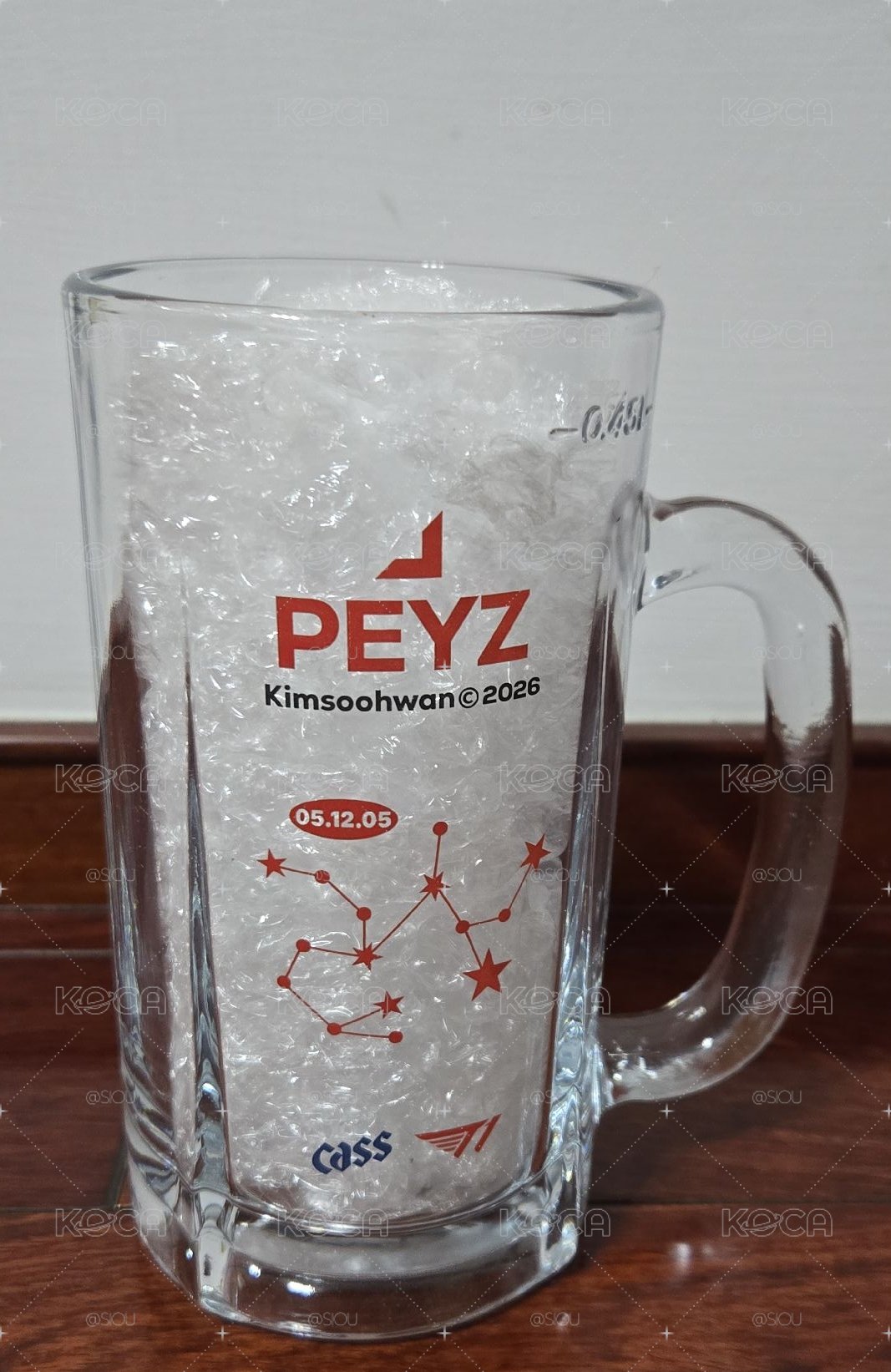 Cass 2.0 Peyz 啤酒杯+貼紙+變化卡
