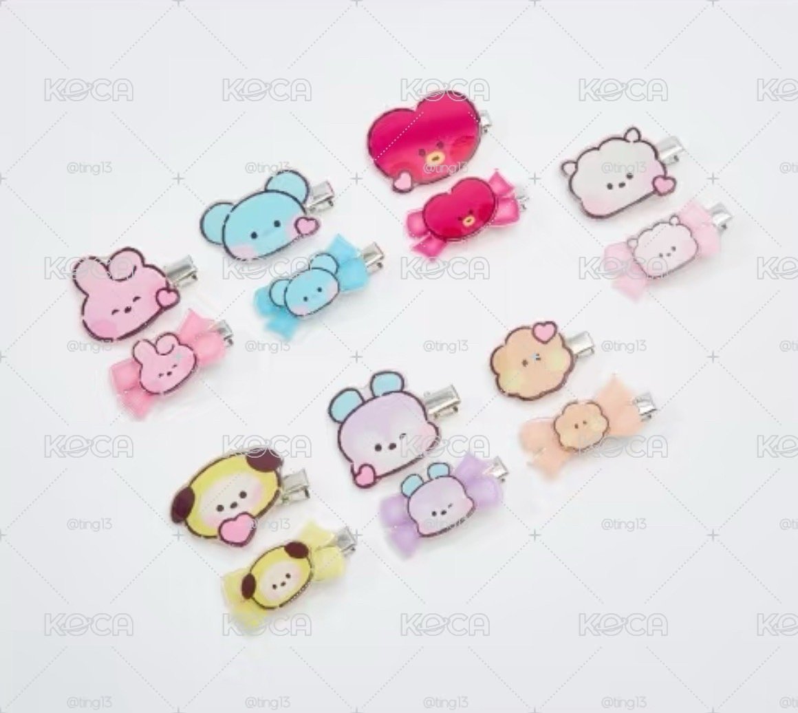 現貨 BT21髮夾