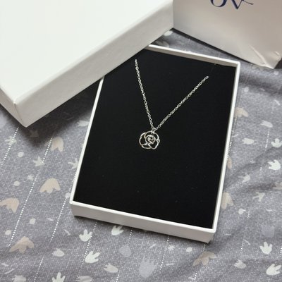 zb1一代玫瑰項鍊 全新
