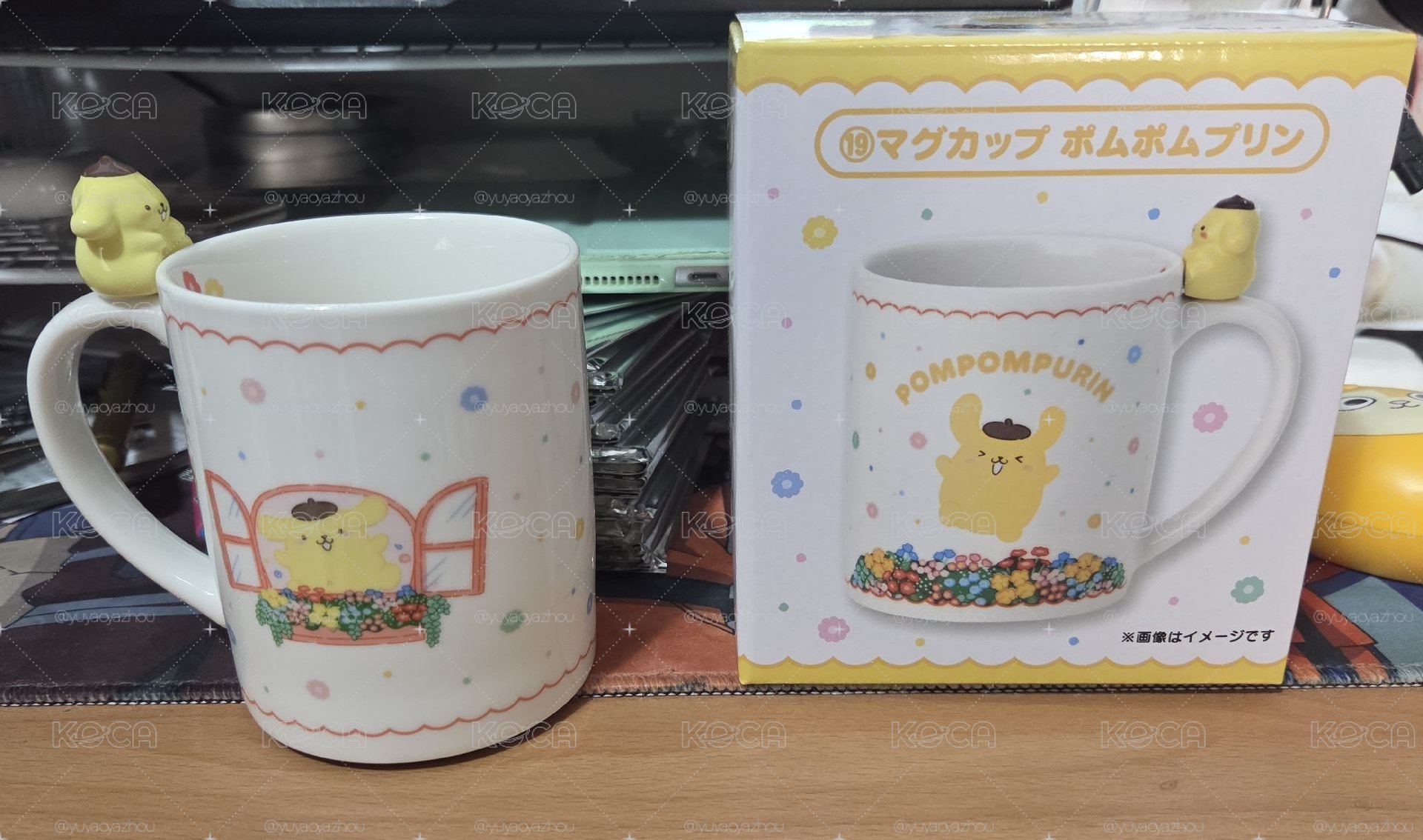 三麗鷗26年旅行一番賞布丁狗馬克杯