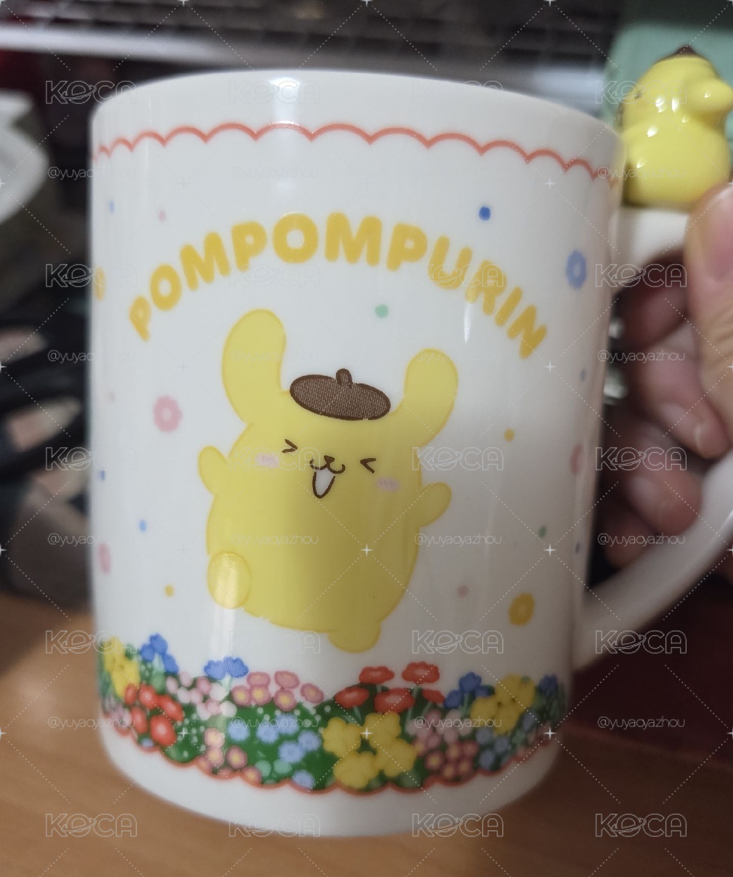 三麗鷗26年旅行一番賞布丁狗馬克杯
