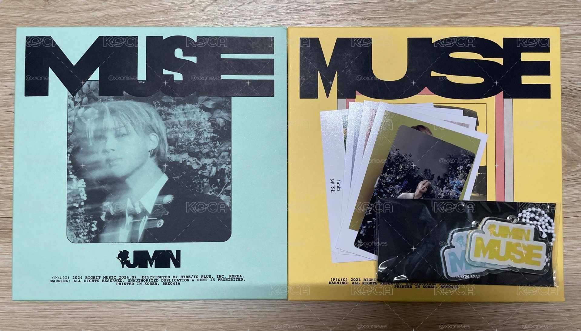 JIMIN MUSE 兩版已拆全專