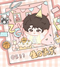 張桂源15cm生日款時幸棉花娃娃