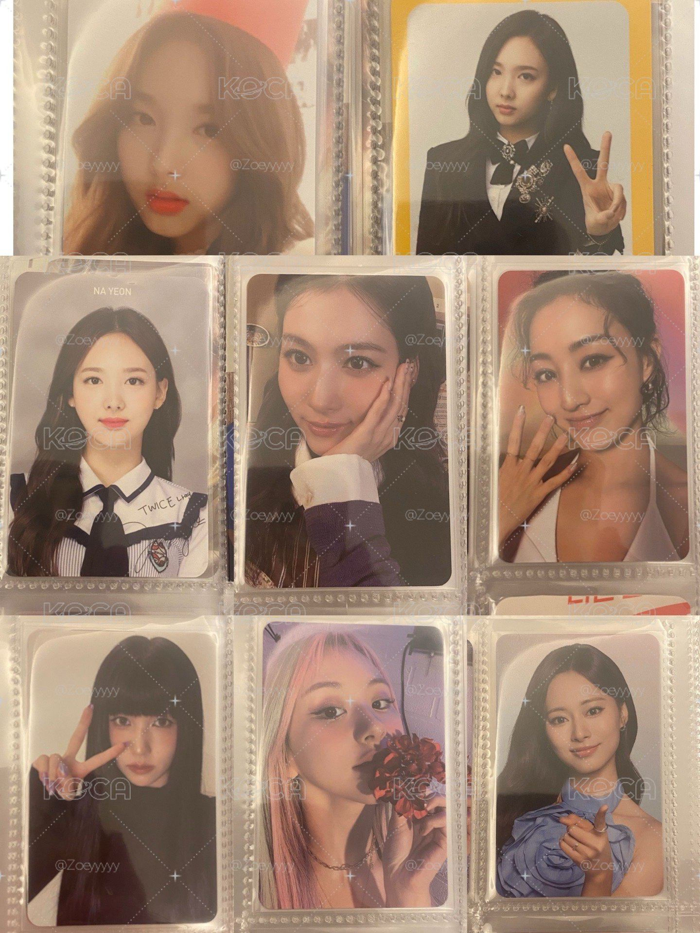 TWICE小卡（多娜）