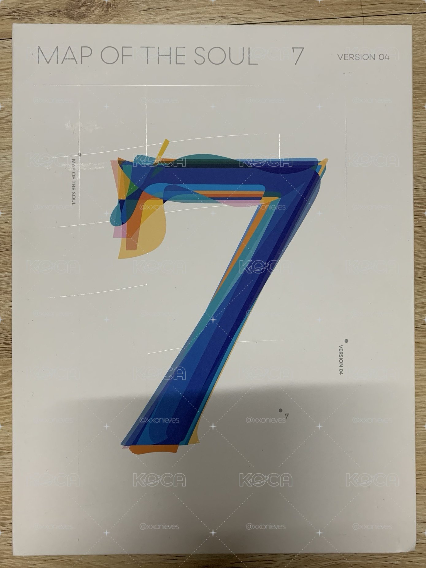 Map of The Soul7 4版空專