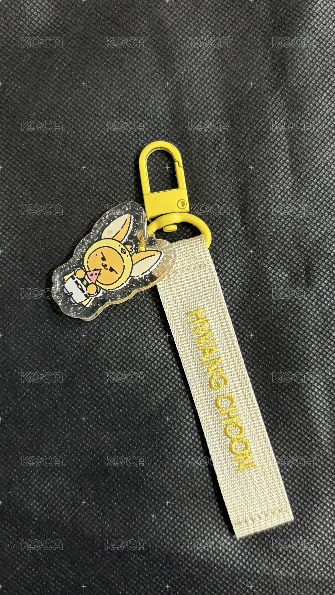 黃春夏日吊飾 有使用痕跡