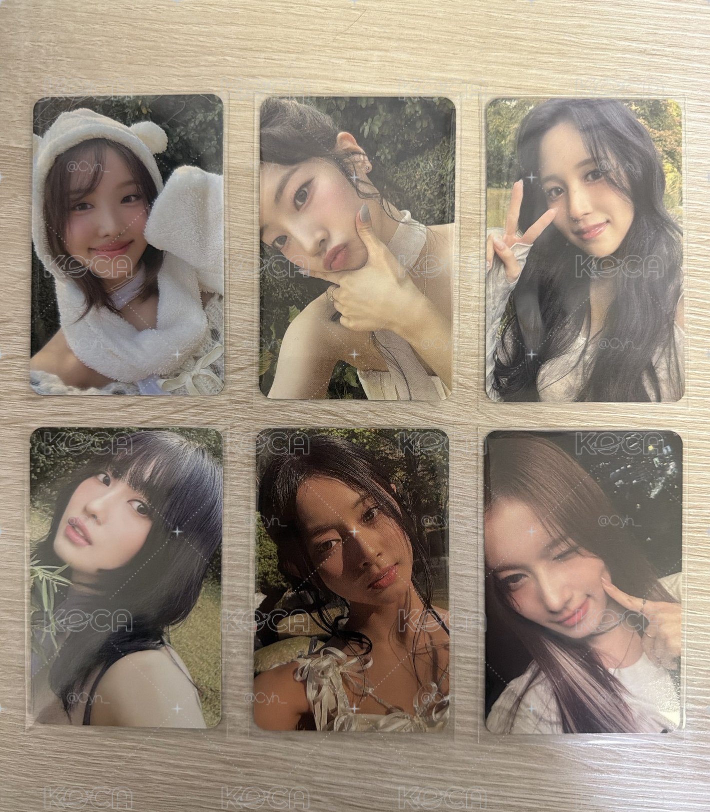 TWICE 小卡 整圖不拆
