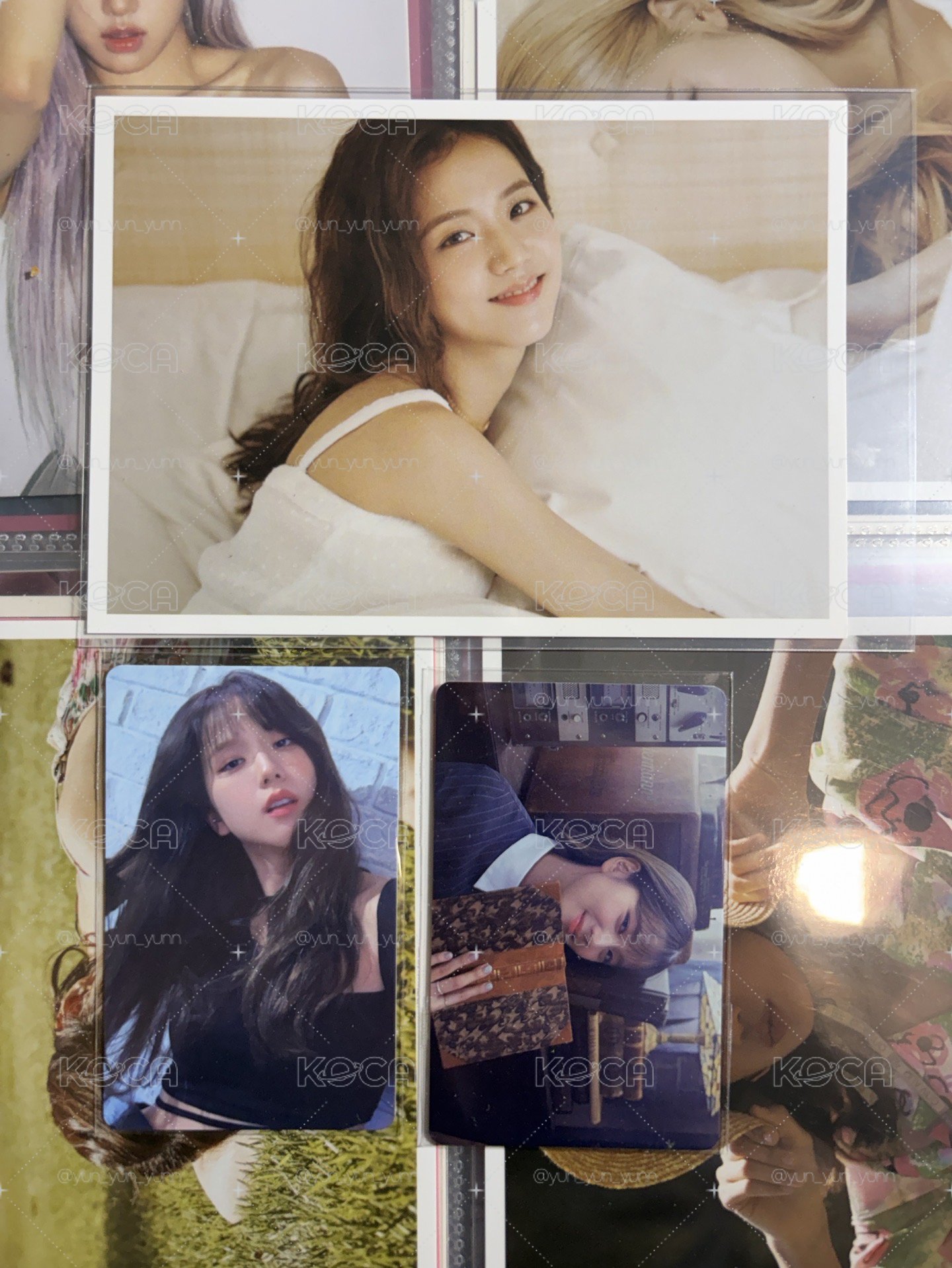 BLACKPINK 2019 夏威夷 明信片Jisoo 秀
