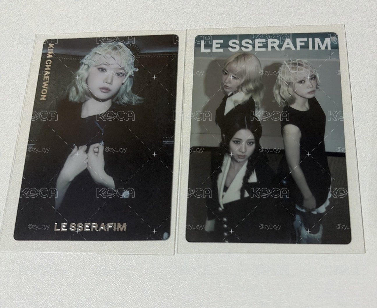 le sserafim餅乾卡