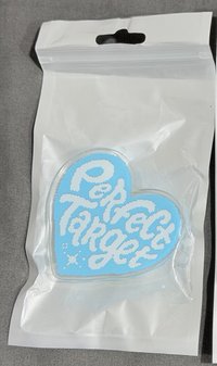 藍愛心支架