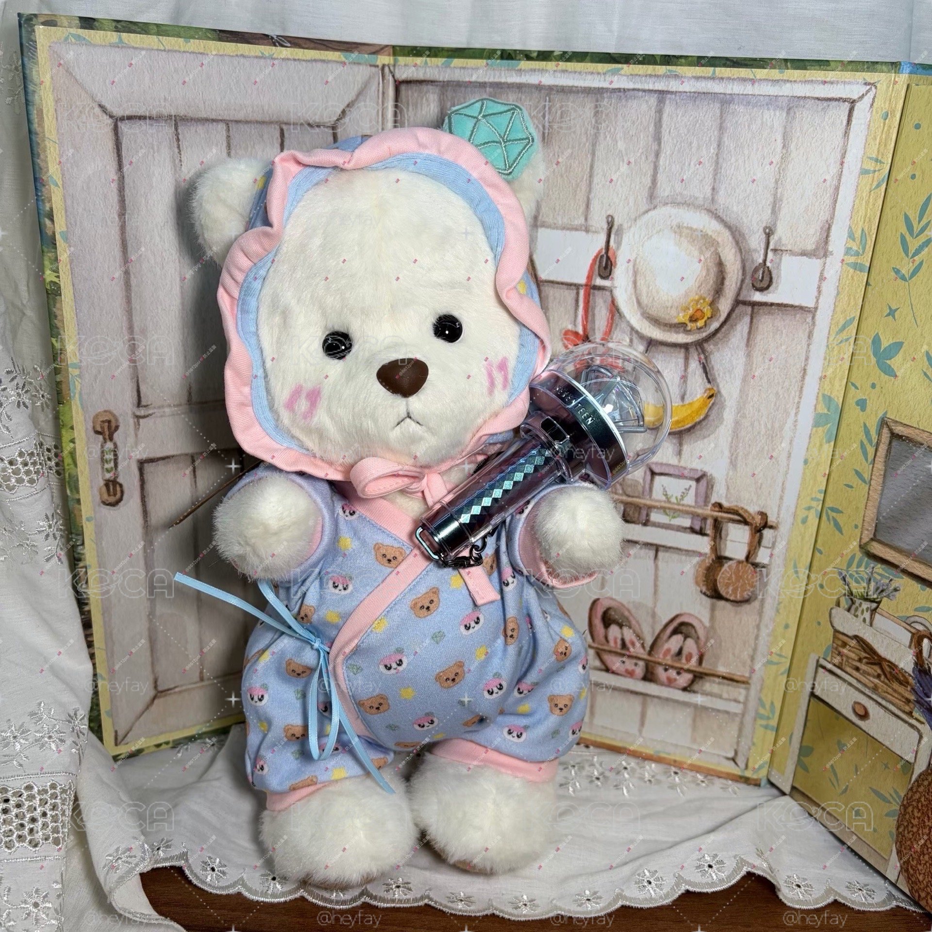 莉娜熊seventeen聯名款_M號